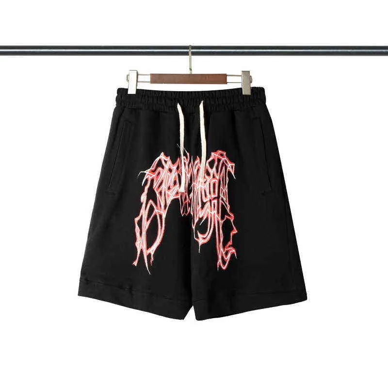 Mode Zomer Merk Revenge Avenger Red Lightning Heren en Women's Shorts Capris