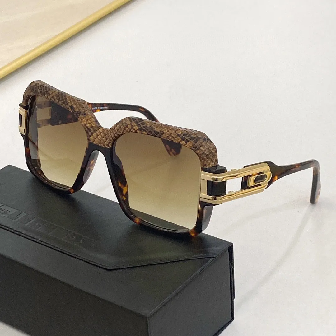 CAZA Skin 623 Top luxe hoogwaardige designer zonnebril voor heren dames nieuwe verkopende wereldberoemde modeshow Italiaans supermerk 261G
