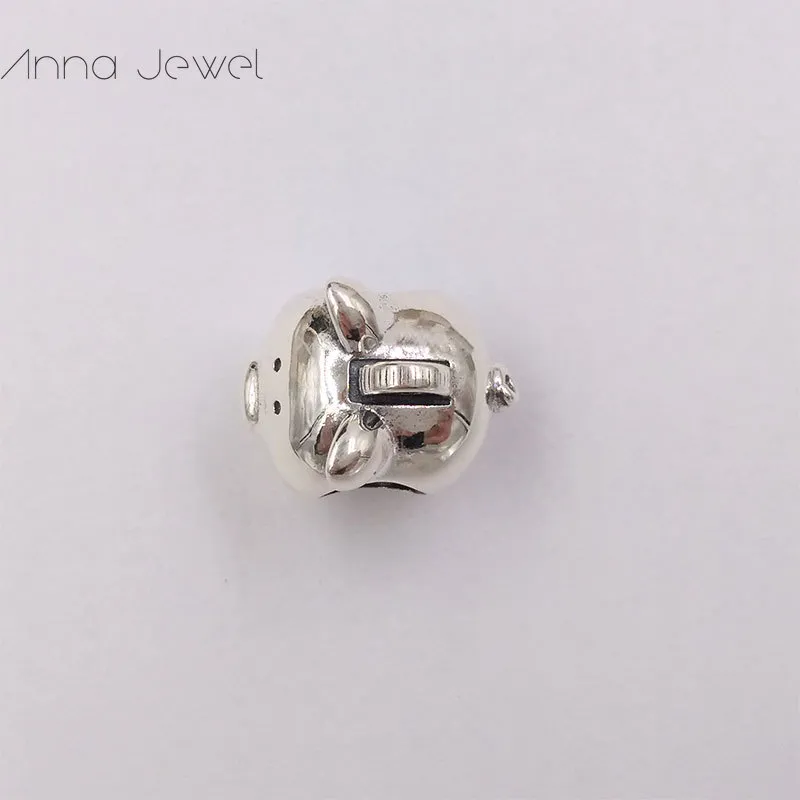 925 Sterling Silver Jewelry Making Kit Jewlary DIY Charm Pandora Style Cute Piggy Bank Pracelet For Women Men Chain Bead Bead Cool Netlace Pendant 799549C00