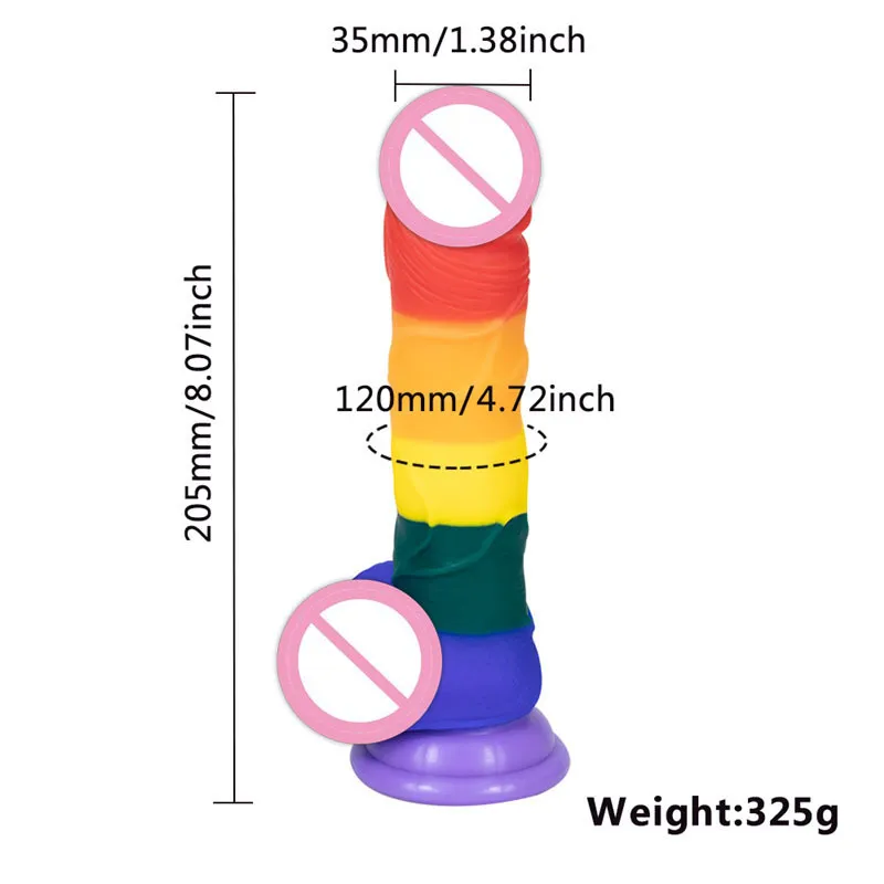 Godes réalistes en silicone colorés pour adultes, jouets doux pour adultes, grosse bite, vagin étanche, masturbation féminine, point G, pénis pour femmes et couples