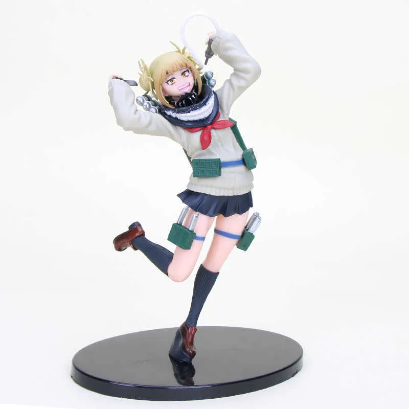 20cm My Hero Academia Figure Jouets Anime S Shigaraki Tomura Toga Himiko Izuku Midoriya Action 210928