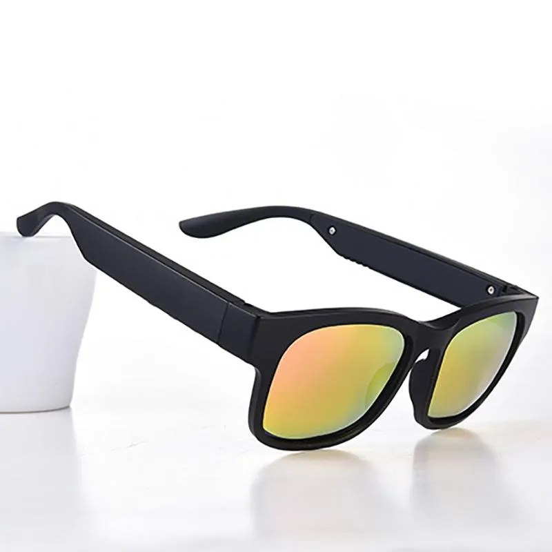 Gafas de sol Bluetooth Música inalámbrica Gafas Lente Portable Reducción de ruido al aire libre Auriculares abiertos para viajar con caminata290x