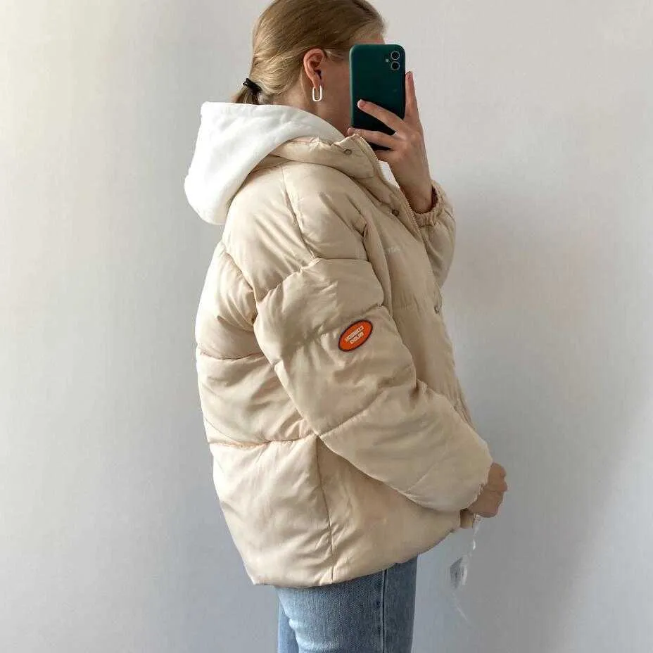 Women Coats and Jackets Winter Jacket Women White Winter Parka with Hooded Parkas Korean Fashion Clothes Women 210930