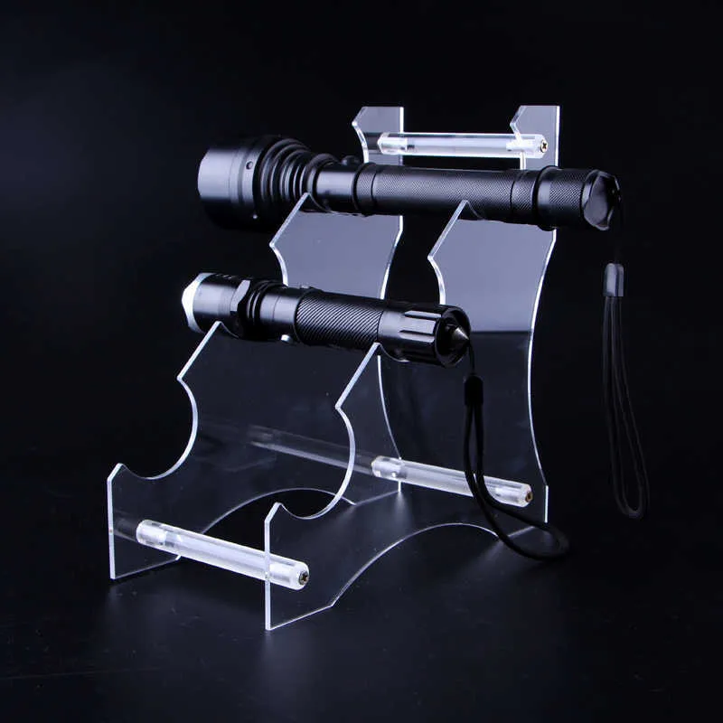 Multifunctional Display Stand Acrylic Display Rack Lightsaber Shelf 210705