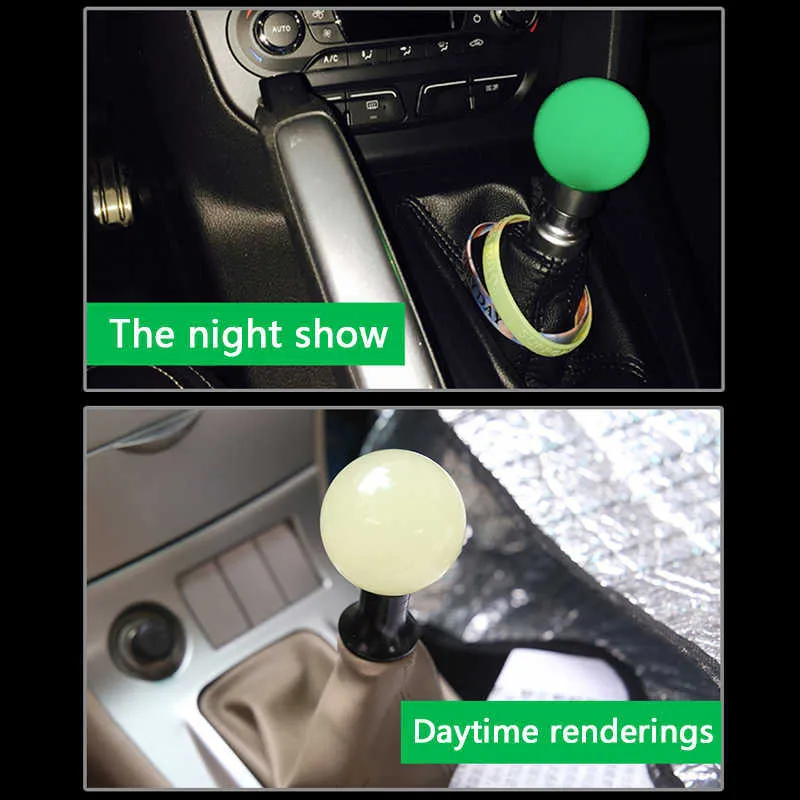 Universal Car JDM Green Glow в ручке Dark Shift для ManualAutomatic Shifter Shifter с Dapter Car2181999