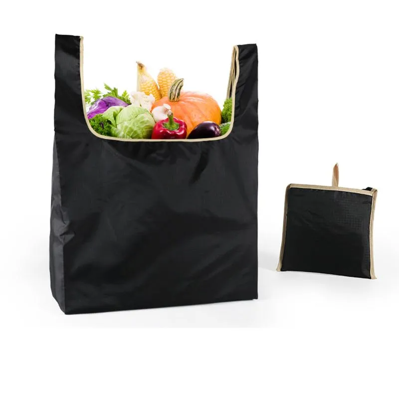 Factoryczne bezpośrednie składanie torby na zakupy Oxford Cloth 210D Supermarket Ochrona ochrony środowiska Wodoodporne torby z torbami 259h