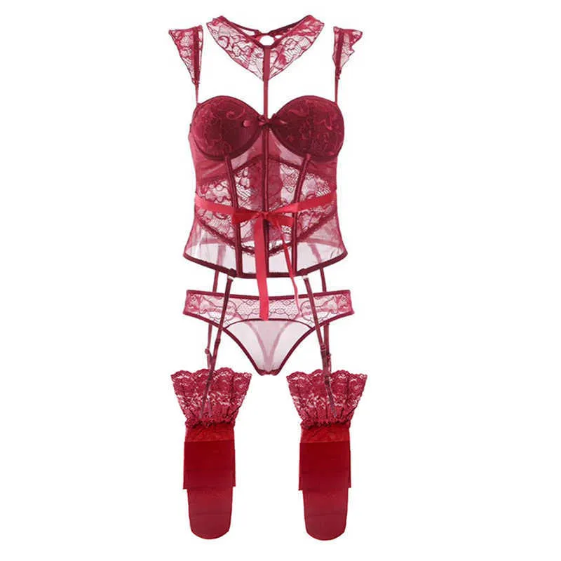 Varsbaby sexy push up ondergoed vorm body vest 2 stks veel 1 bh set 1 kousen voor lady 2107152619