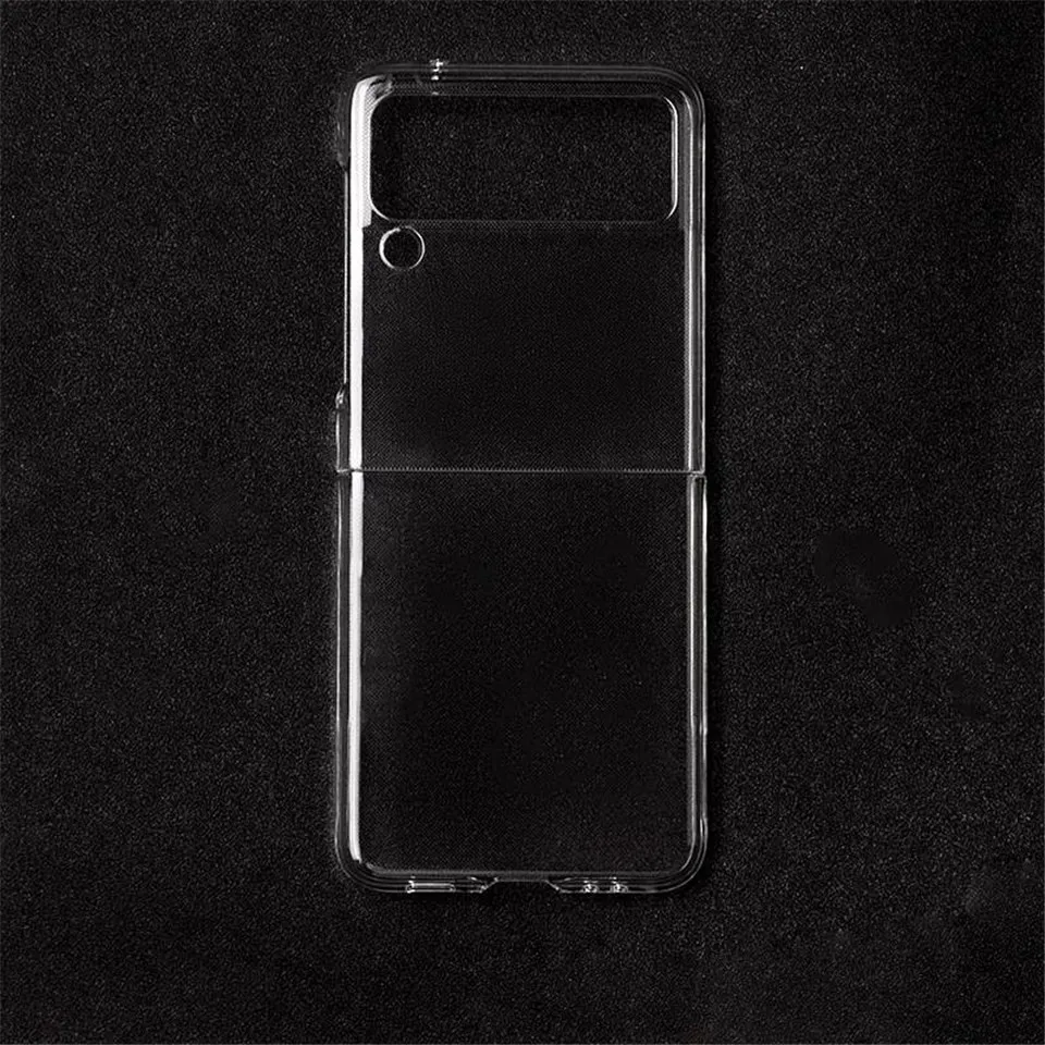 Custodie protettive trasparenti Cover Galaxy Z Flip 3 Custodia 5G Custodia rigida antiurto paraurti posteriore Samsung Galaxy Z Flip3 Case