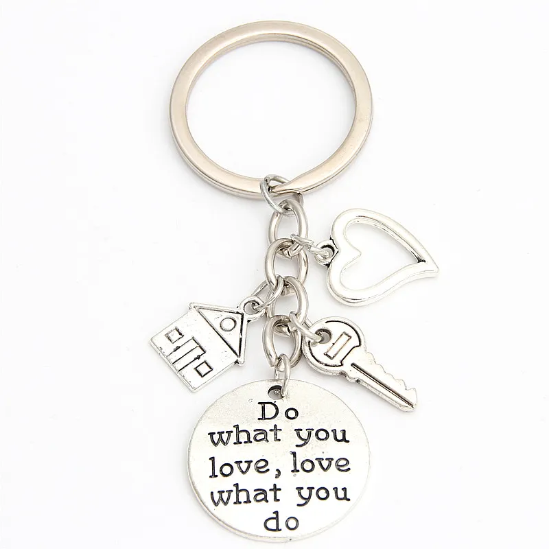 Acceoosry Realtor Keychain Real Housewarming Gift Sold House Keyring With Key Home Owner Jewelry234k