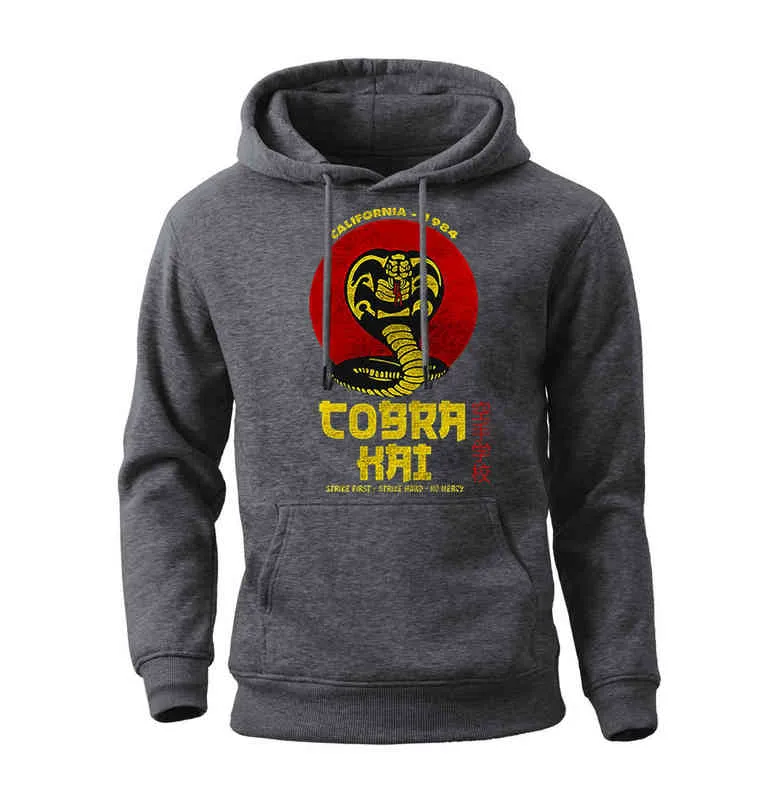 Cabra Strike Primeira Greve Hard Sem Mercy Hoodie Homens Sudadarias Hombre Homem Karate KPOP Hoodies Hooded Moleton Crewneck Pullover H1227