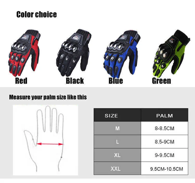 Gants de moto Madbike course de protection Guantes Ski vélo travail montagne escalade patinage à roulettes musculation gant tactique H1022