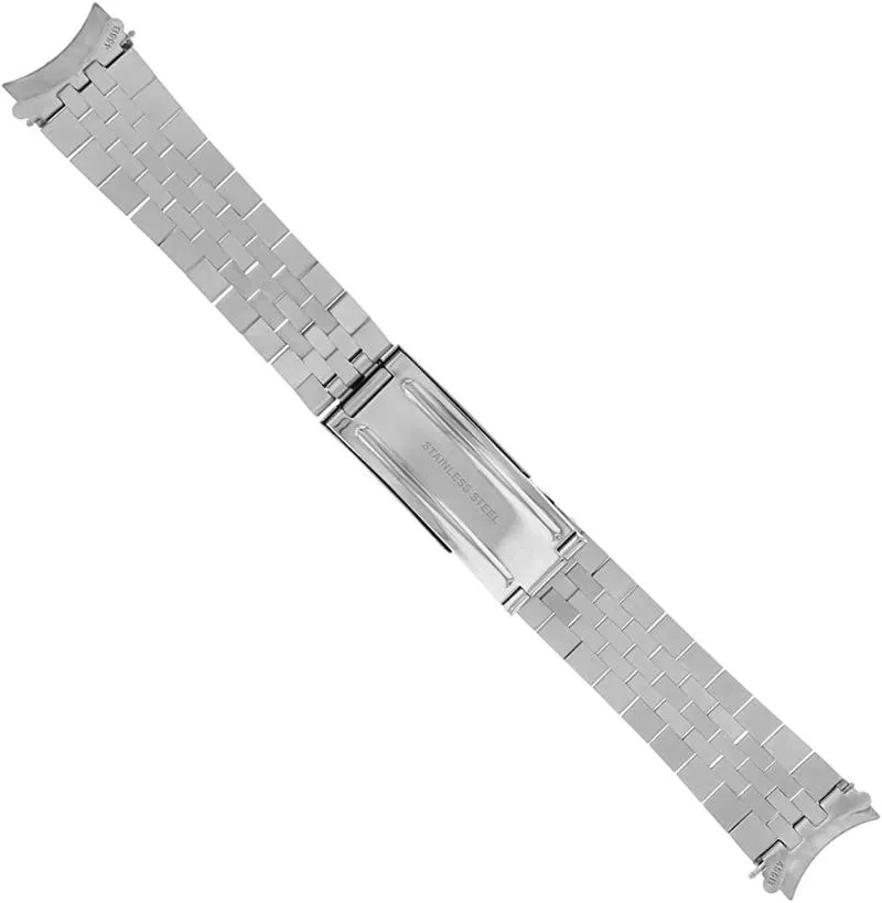 Cinturini orologi Bracciale Jubilee da 19 mm compatibile con Air King 1500 5500 Heavy Stainless199H