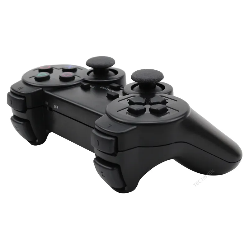 Sony PS2用ワイヤレスコントローラー透明なクリアゲームパッドSony PlayStation 2 Joystick 2 4G ControleサポートBluetooth2719