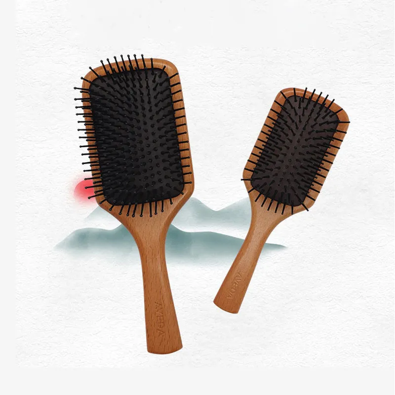 Aveda Paddle Brush Brosse Club Massage Hairbrush Combは、小売パッケージでトリコマデシスヘアマッサージャーサイズS Lを防ぐ2122707