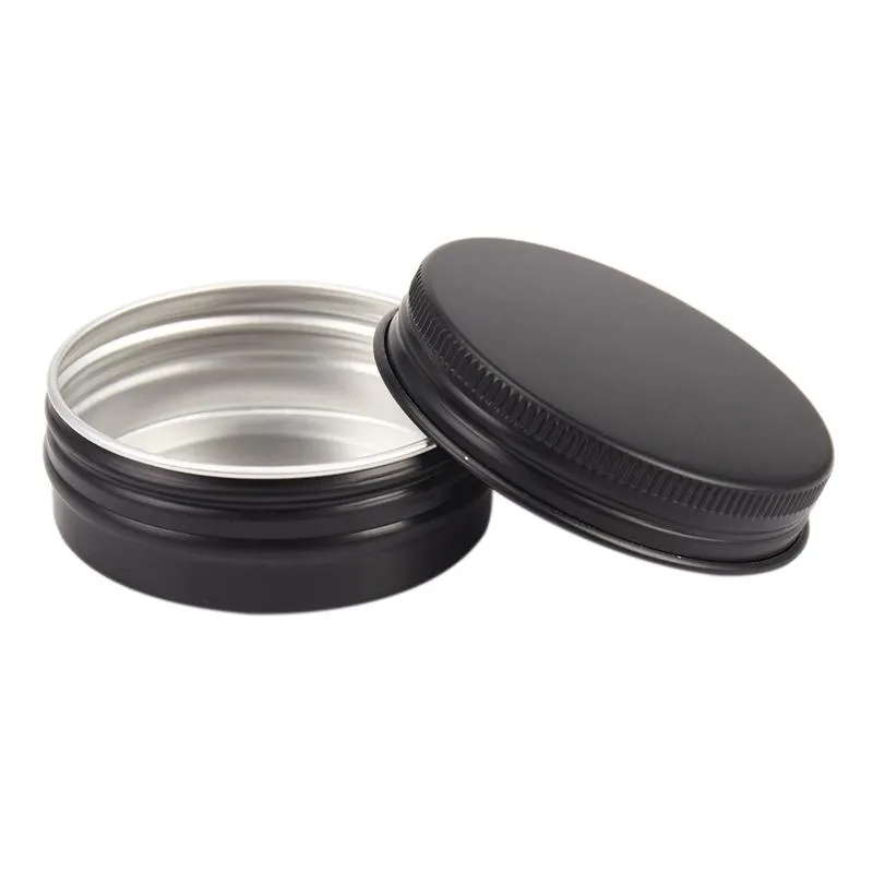 Storage Boxes & Bins Aluminum Tin - 80 Pack 1Oz 30G Round Metal Container Screw Top Cosmetic Sample Containers Candle Tins189t