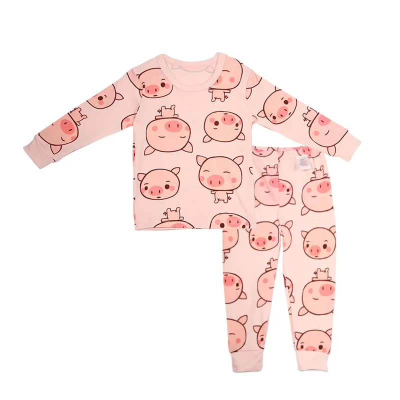 2-7year roupas de bebê conjunto primavera de algodão recém-nascido bebê meninos roupas de meninas pijamas de bebê unisex kids roupas conjuntos novo 210413