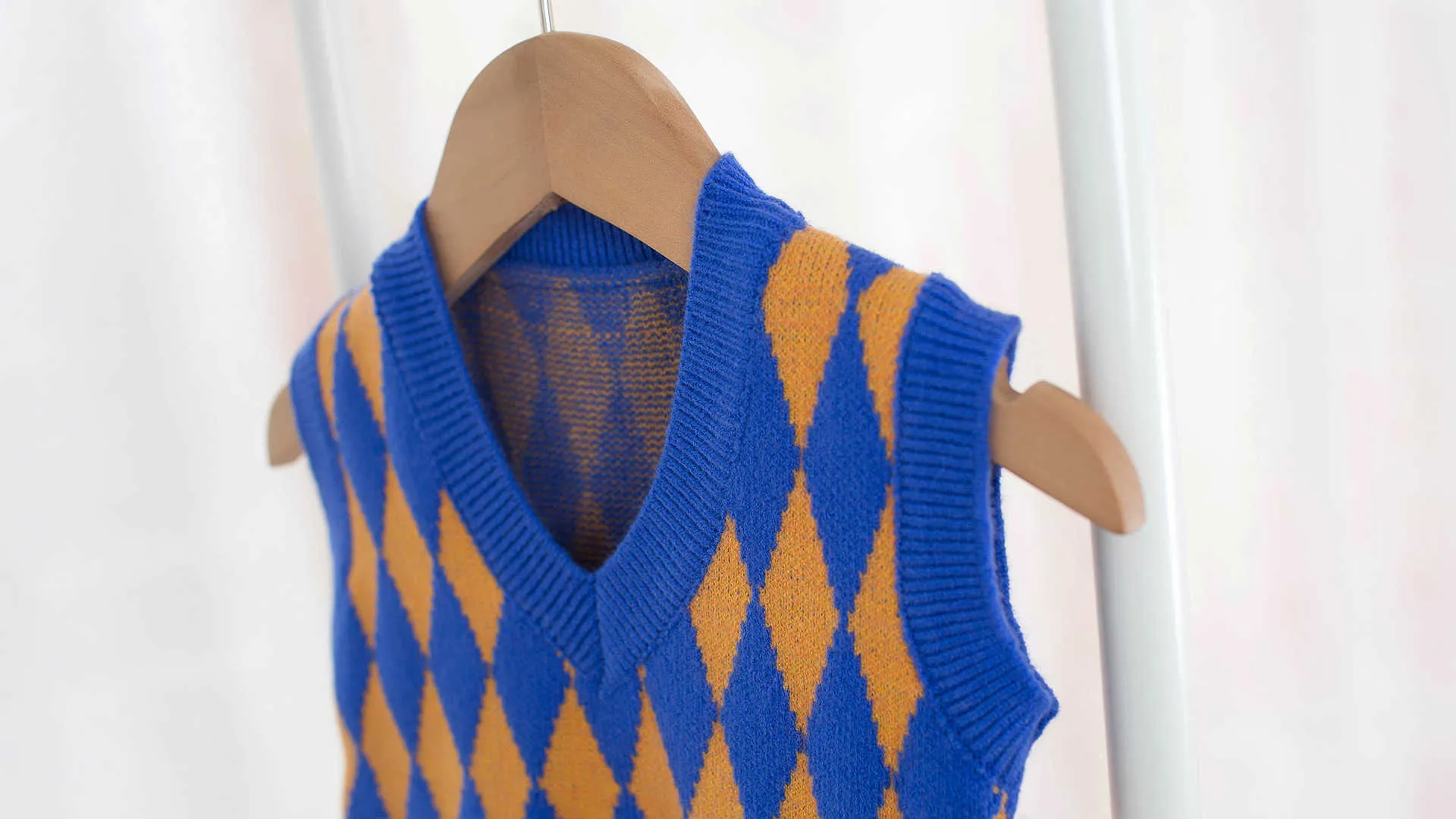Детский свитер мода модель дизайн детский вязаный пуловер свитера жилет для малышей джентльмен мальчиков 1-5 лет одежда Y1024