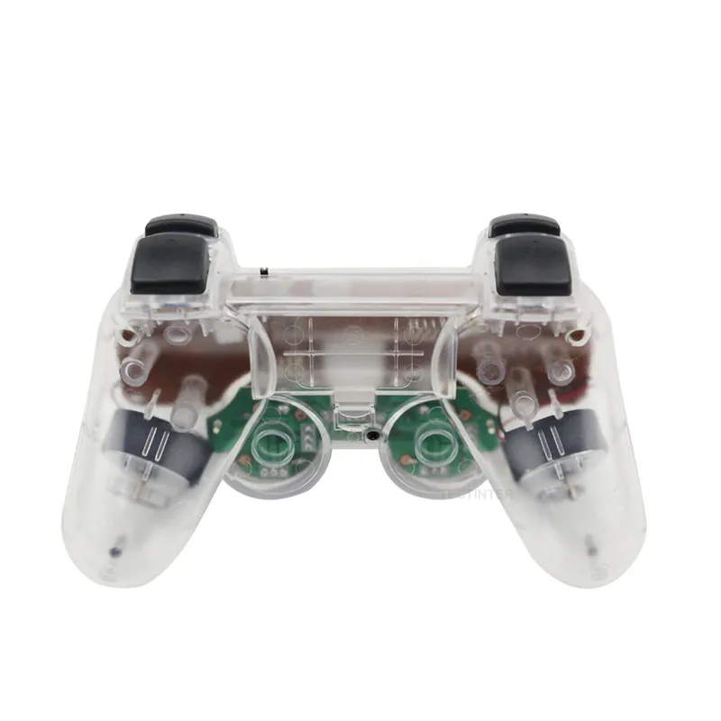 For Sony PS2 Wireless Controller Transparent Clear Gamepad For Sony Playstation 2 Joystick 24G Controle Support Bluetooth7514991