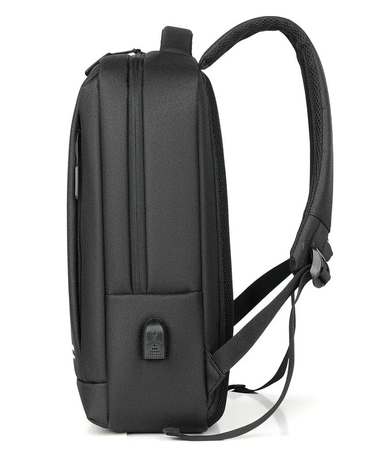 Sac à dos Oxford hommes 14 pouces sacs à dos d'ordinateur portable école mode voyage mâle Mochilas Feminina décontracté femmes cartable USB Charging2354