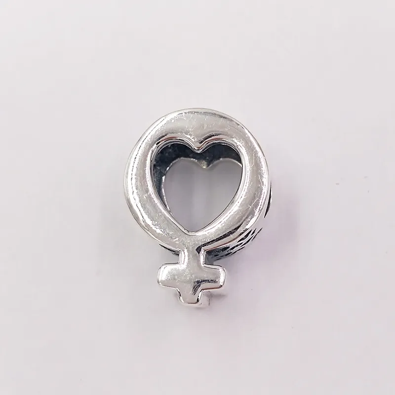 925 Silber Muttertag Schmuck machen Pandora weibliches Symbol DIY Charm passendes Armband Männer Jubiläumsgeschenk für sie Frauen Teenager Mädchen beste Freundel Kette Perle 797903