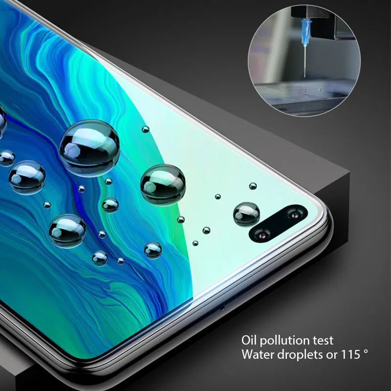 Protecteurs d'écran de téléphone portable 4in1 verre trempé pour Huawei P20 P30 Pro P Smart Z S 2019 verre protecteur d'écran de caméra pour Huawei