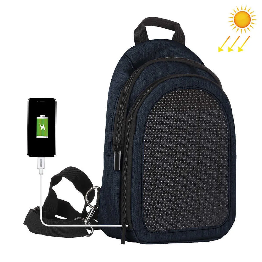 Haweel solenergi backpack utomhus camping vandring ryggsäck solpanel laddning resa vandring cykling skolväska y0721
