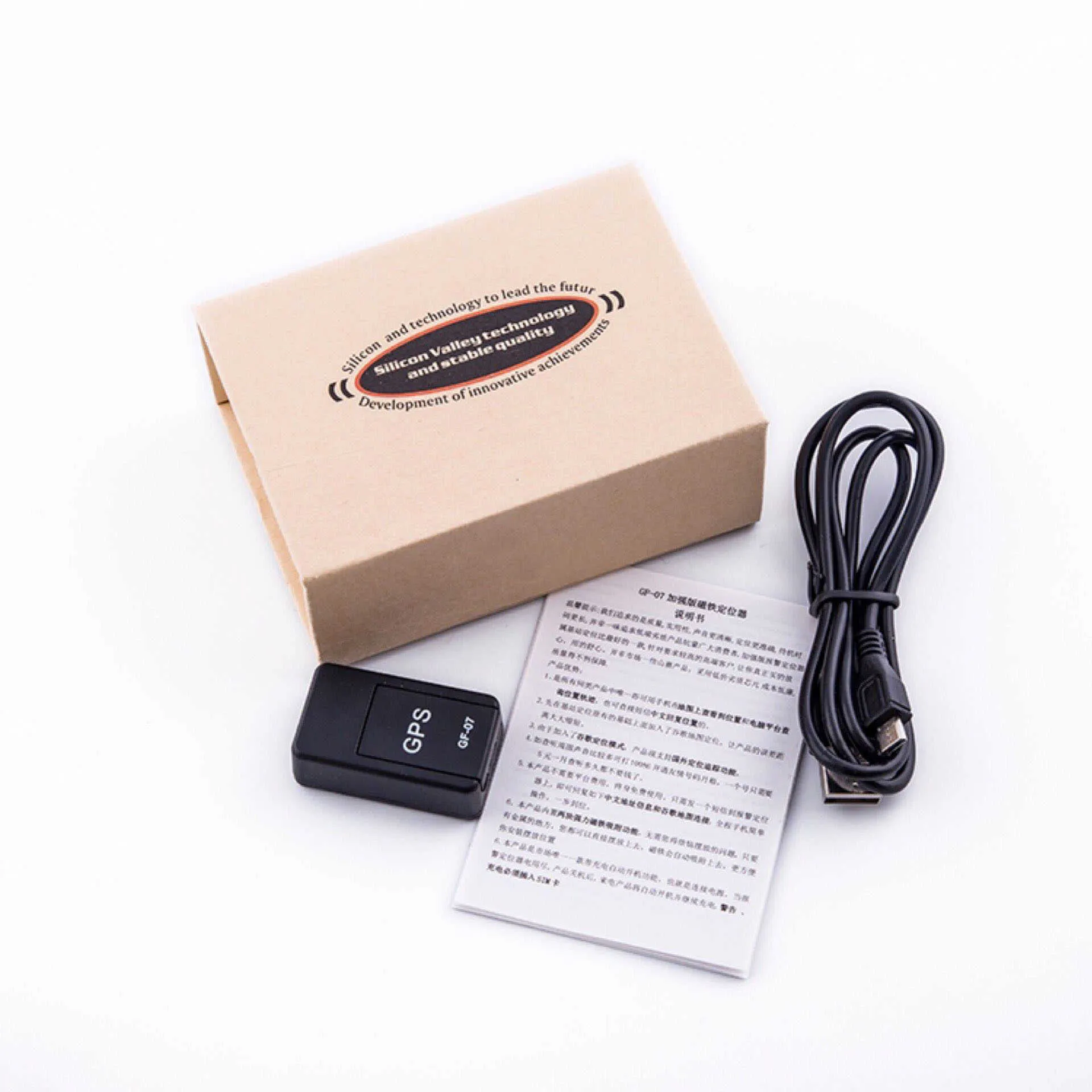 Nouveau Mini Gf-07 Gps longue veille magnétique avec localisateur de dispositif de suivi Sos pour véhicule voiture personne système de suivi de localisation d'animaux de compagnie nouveau A296r