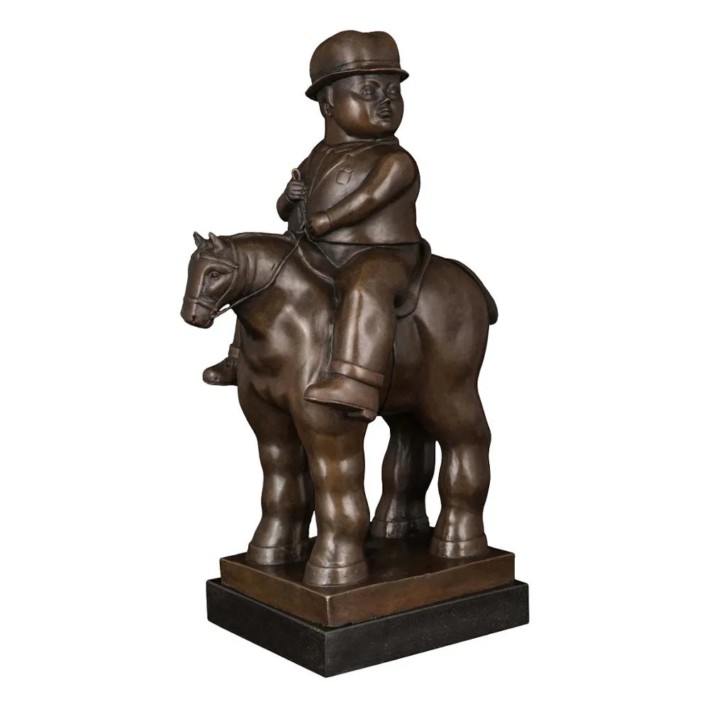 Fernando Botero Statua in bronzo scultura astratta arte moderna scultura decorazione della casa accessori arredamento statua in bronzo decorativo302j