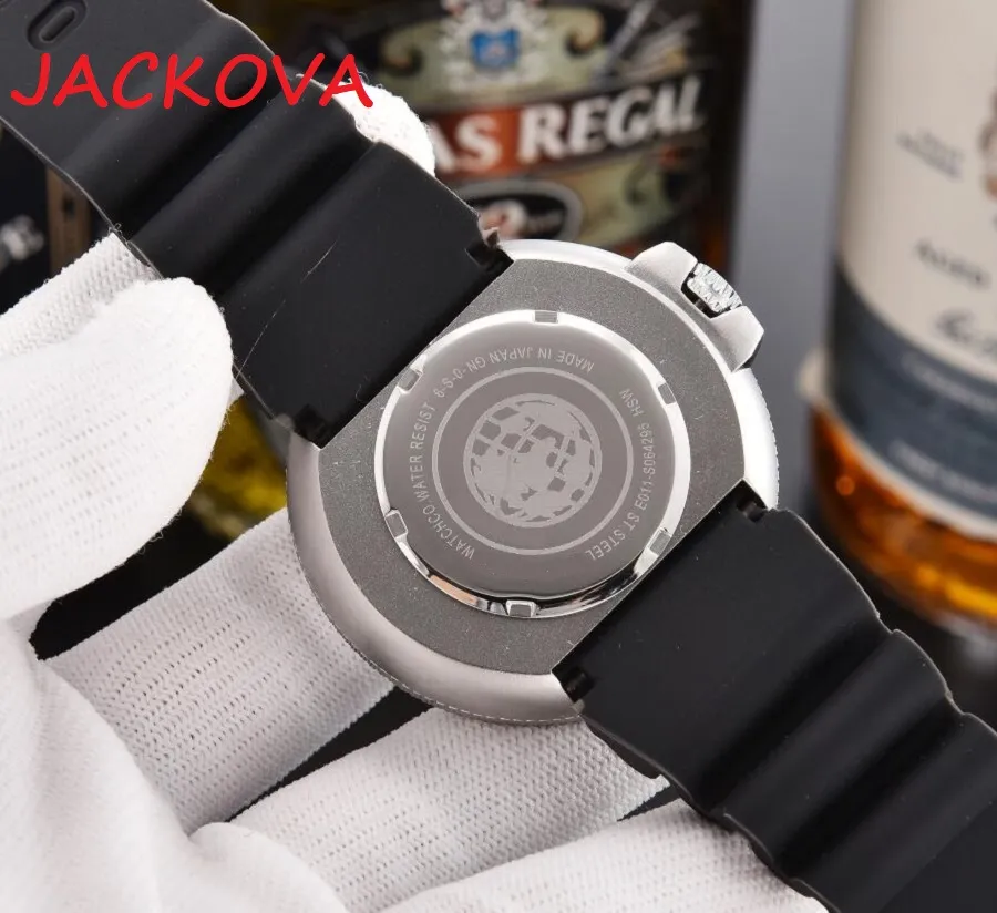 Top venduti abitanti famosi criminali lumous orologi top designer quarzo orologio in silicone black stopwatch relogies relojes regalo216s