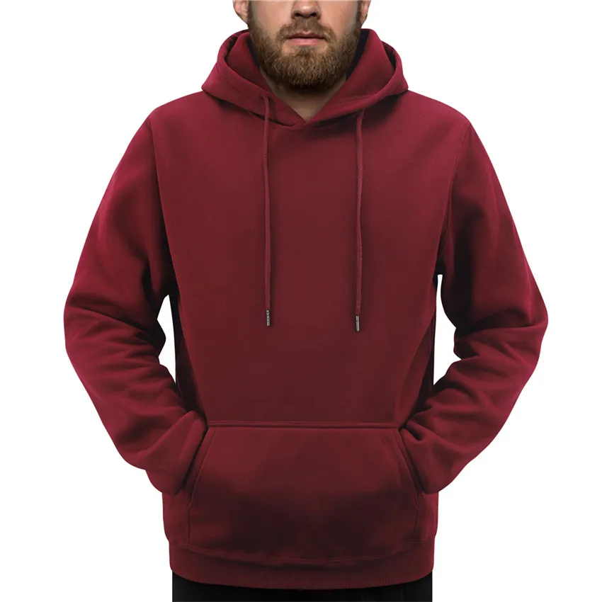 Pure Color Men Sportswear Fashion Brand Print Mens Hoodies Pullover Hip Hop Mens Tracksuit Sweatshirts Hoodie Sweats S-3XL size
