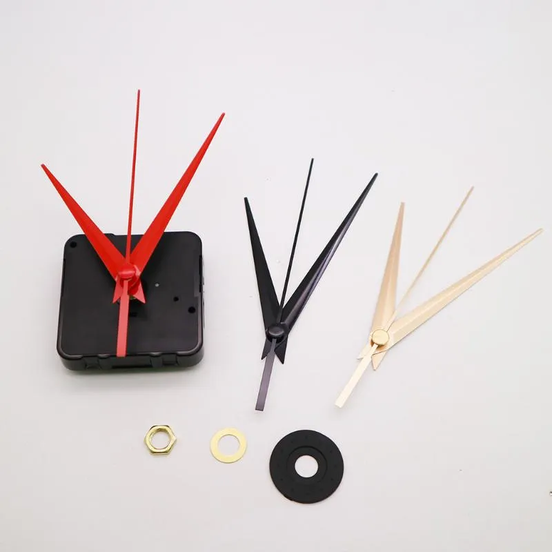 Orologi da parete Meccanismo di movimento dell'orologio al quarzo a punto croce con lancette Kit di sostituzione di parti di strumenti di riparazione fai-da-te a batteria243e