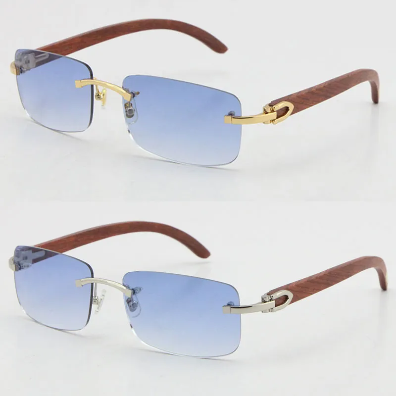 كامل remless 3524012 نظارة شمسية جيدة الخشب الذهب صنع عتيقة رجعية النساء الخشبية