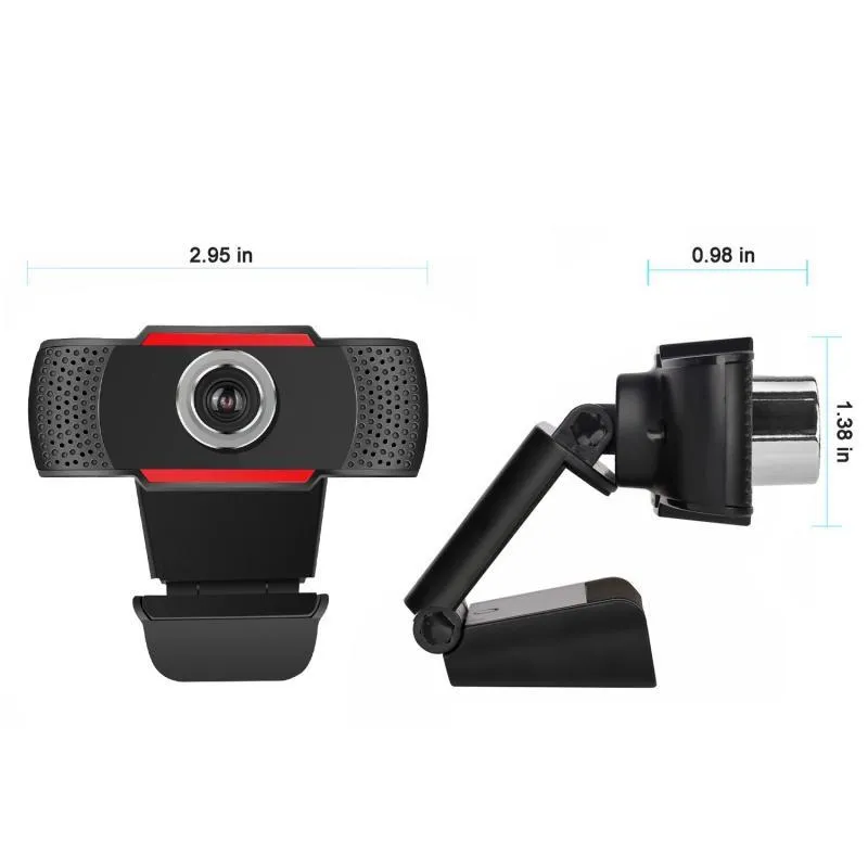 cam 1080P 720P Full HD Caméra Microphone Intégré Rotatif Prise USB Web Cam PC Ordinateur Mac Ordinateur Portable De Bureau