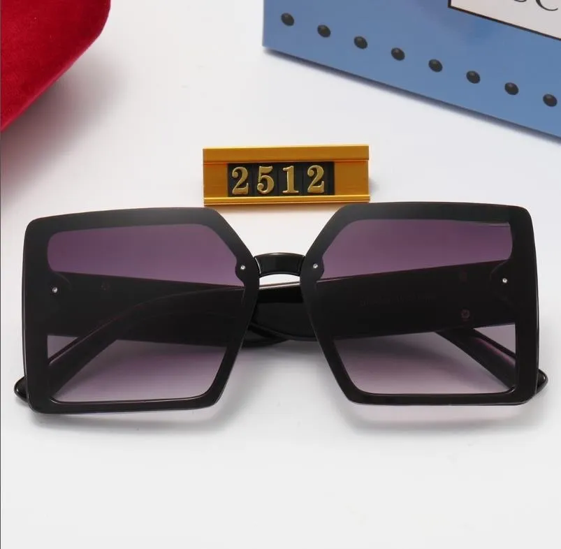 Modedesigner-G-Sonnenbrille für Männer und Frauen, Vollflammen-Fahrbrille, Schwarz und Muti-Farben