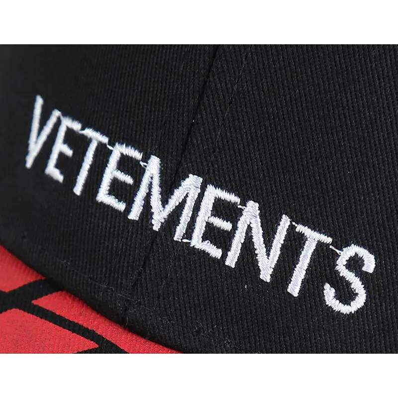 Vetements DHL Logo Berretti da baseball Uomo Donna Logo ricamato VETEMENTI Cappelli Cappellini VTM estivi di buona qualità Cappello VTM a i