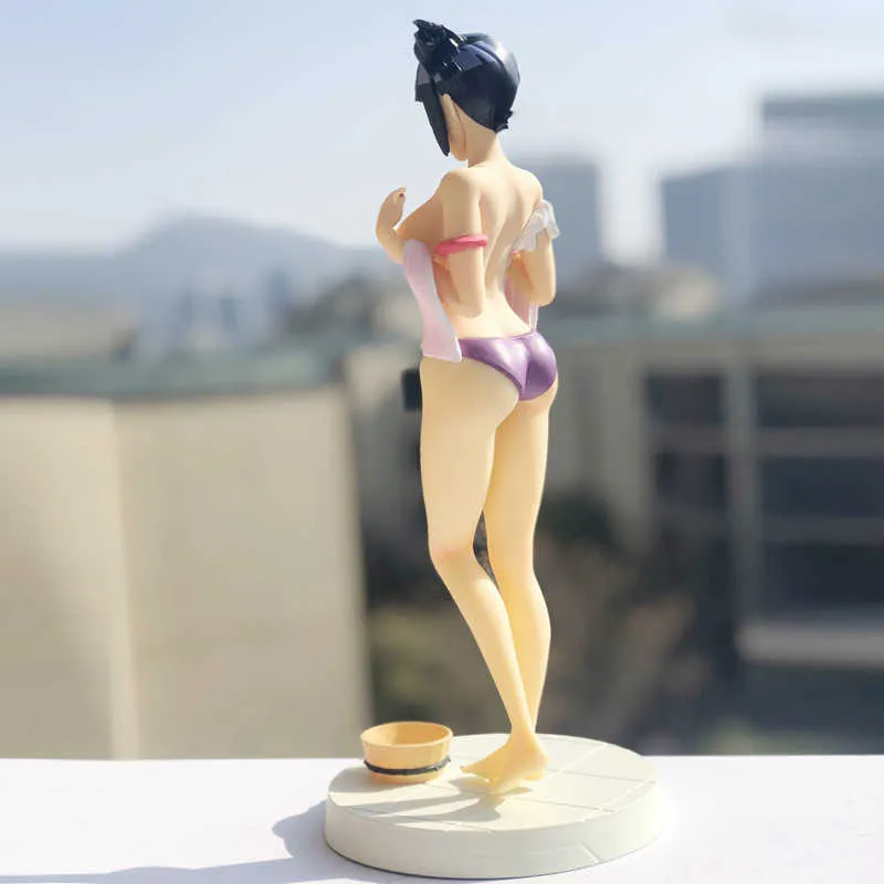 36Cm Anime Antistre Hyuuga Hinata Badpak Badhuis Standbeeld Pvc Action Figure Ornamenten Collectie Speelgoed Voor Anime Minnaar Beeldje 2233I
