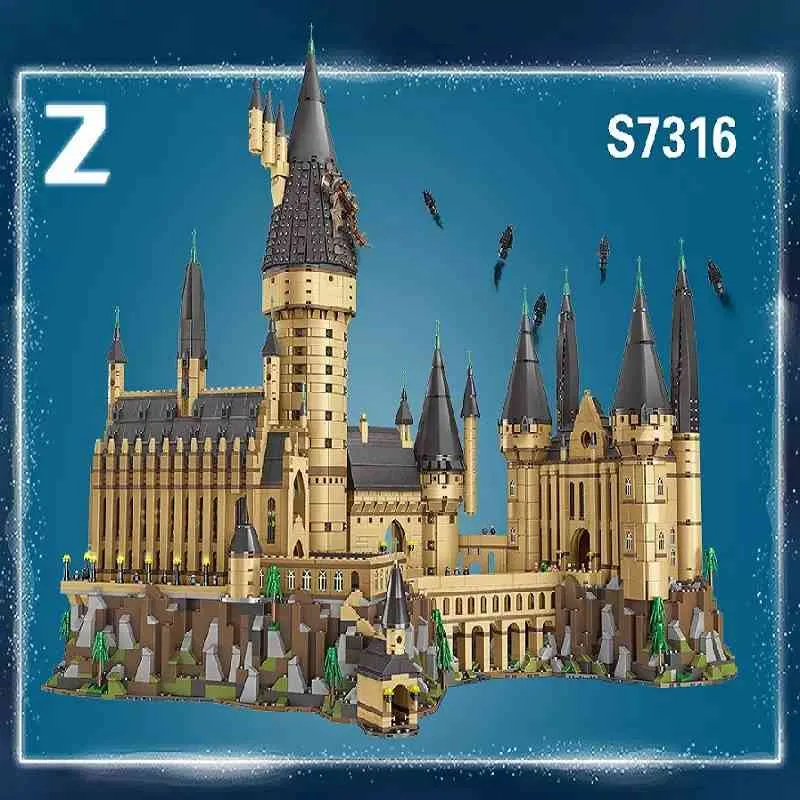 Auf Lager Magic Movie Castle Modell 16060 Kompatibel 7315 7316 7317 Montage Spielzeug Bausteine Ziegel Kinder Geburtstag Geschenke R231214