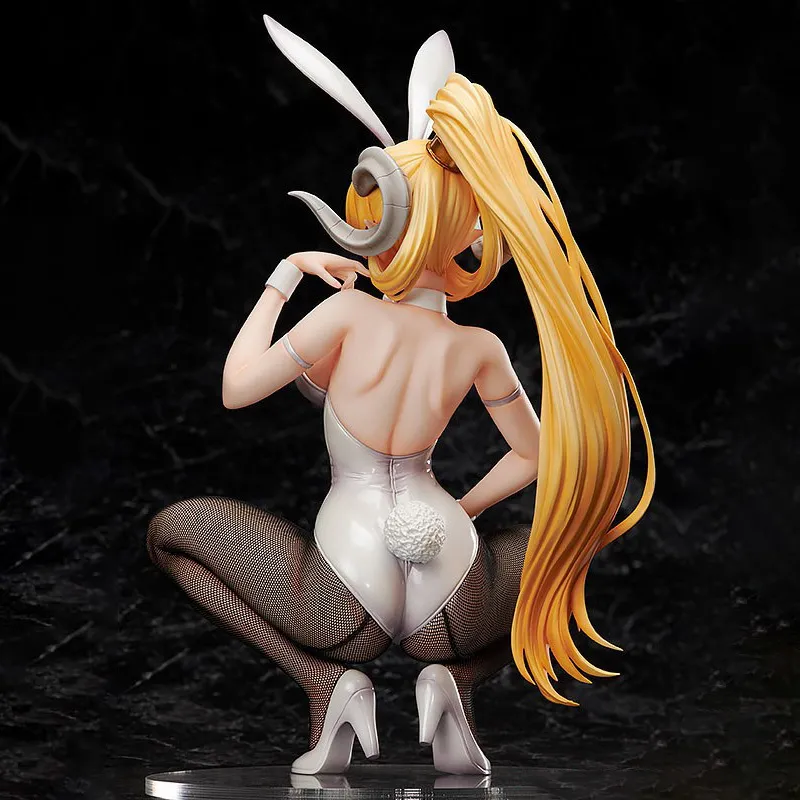Anime ing de zeven dodelijke zonden Lucifer Bunny 32cm PVC Actiefiguur speelgoed SEXY GIRL Figuur Model Toys Collection Doll Gift X0503838881