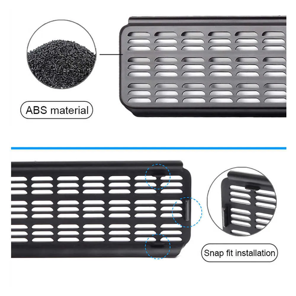 For Tesla Model 3 Air Vent Cover Grille Protection Guards Grid Under Seat Ventilation Aeration AC Condition Mats Car Accessories