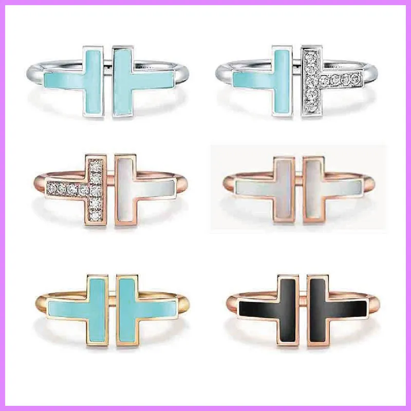 Nuevo anillo de moda para mujer Joyería de diseño para mujer Apertura 925 Anillos de banda de plata esterlina Accesorios para damas para regalos de fiesta NICE G223043F
