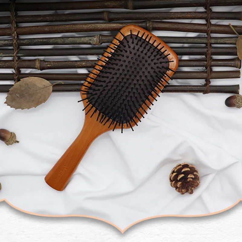 Aveda Paddelborste Brosse Club Massage Hairbrush Comb Förhindra Trichomadesis Hårmassager Size S L med Retail Package2122707