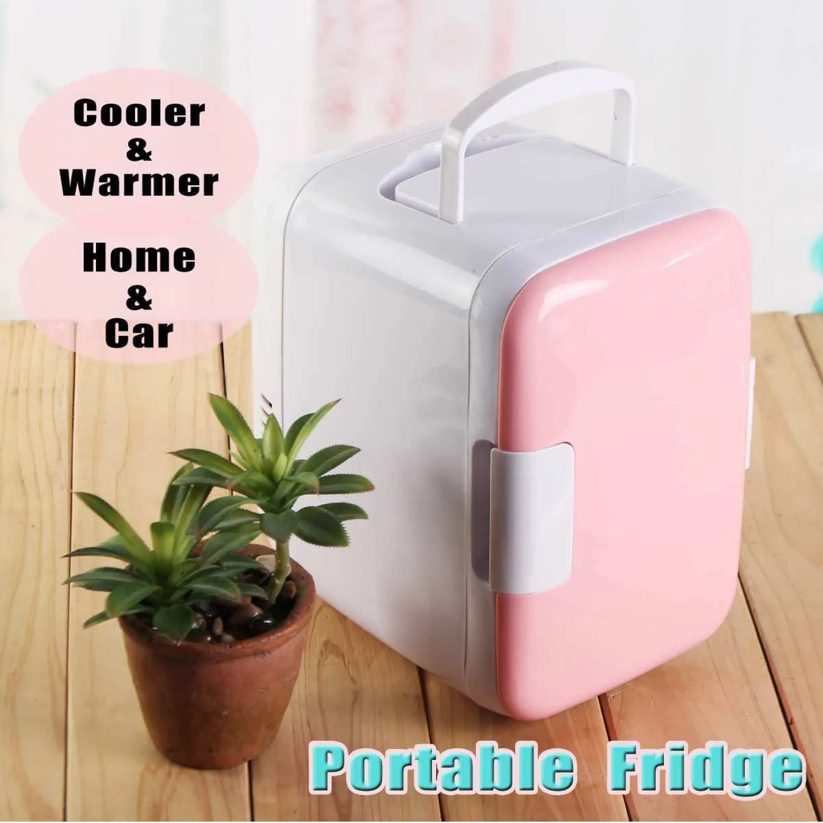 DC Portable Freezer 4L Mini Refrigerator Car Fridge 12V Cooler Heater Universal Vehicle Parts