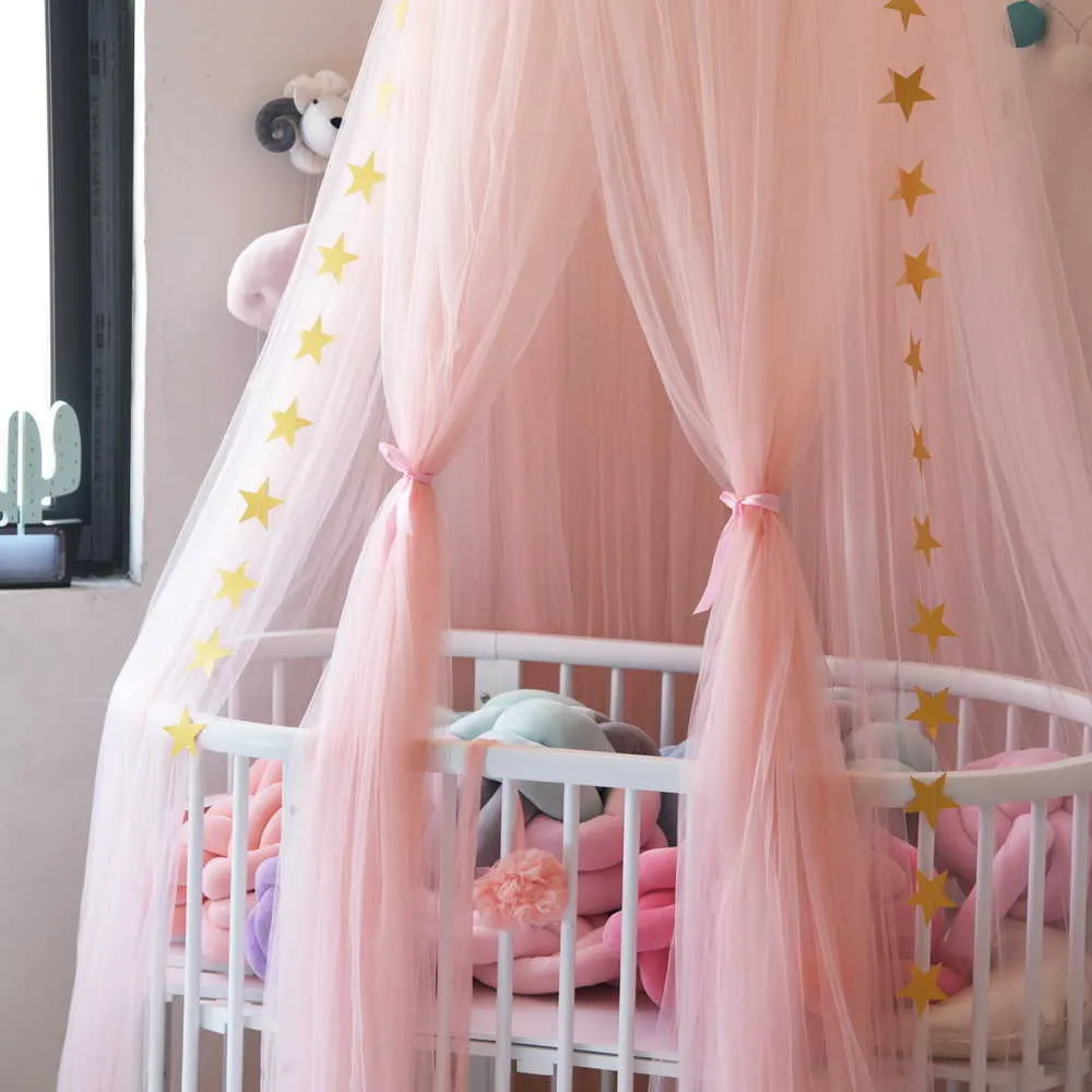 Romantic Hung Dome Net Bed Princess Studenti Zanzara rotonda camera da letto Tenda circolare domestica