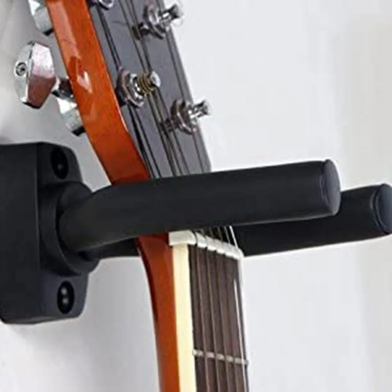 10 pezzi supporto gancio chitarra supporto rack montaggio a parete display studio domestico ganci basso Rails338S