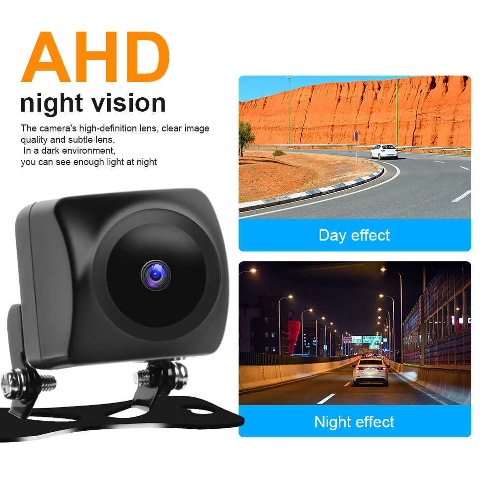 Update Podofo AHD HD Reverse Car Rear View Camera Universal Parking Video Monitor Waterproof 170 Degree Angle Backup Night Vision Lens Car DVR