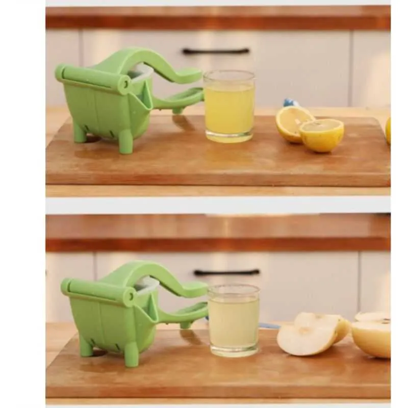 Spremiagrumi in plastica Han-d Press Fruit Lemon Orange Juicer Squeezer Gadget Tool U1JE 210628
