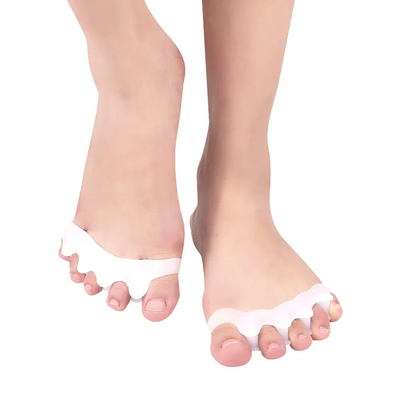 발가락 분리기 보정 Hallux Valgus 보정기 실리콘 정형 망치 분리기 스트레이트 너 스프레더 풋 케어 도구