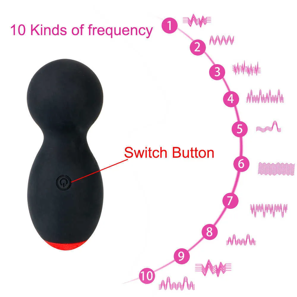 Articoli massaggi Stimolare il clitoride portatile Potente bacchetta magica AV Vibrante G-Spot Dildo Mini vibratore 10 velocità Giocattoli sexy le donne