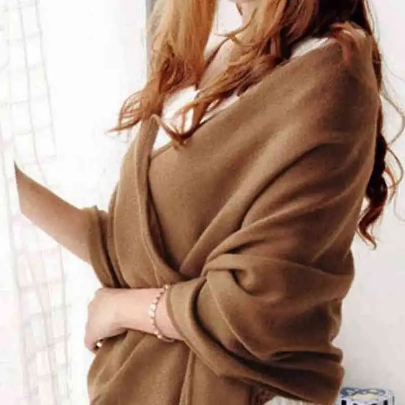 Designer 2019 tricoté automne hiver femmes écharpe Plaid chaud cachemire écharpes châles luxe marque cou bandana pashmina dame wrap