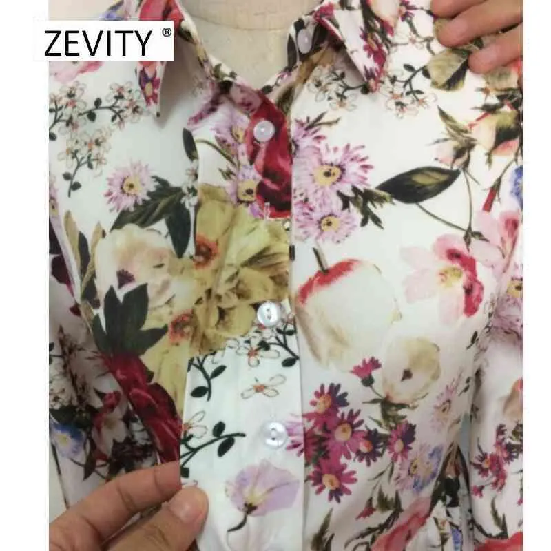 Kobiety Tropical Flower Print Casual Proste Vestido Midi Sukienka Kobieta Chic Trzy czwarte Rękaw Hem Fliss Wzburzyć Suknie DS4010 210420